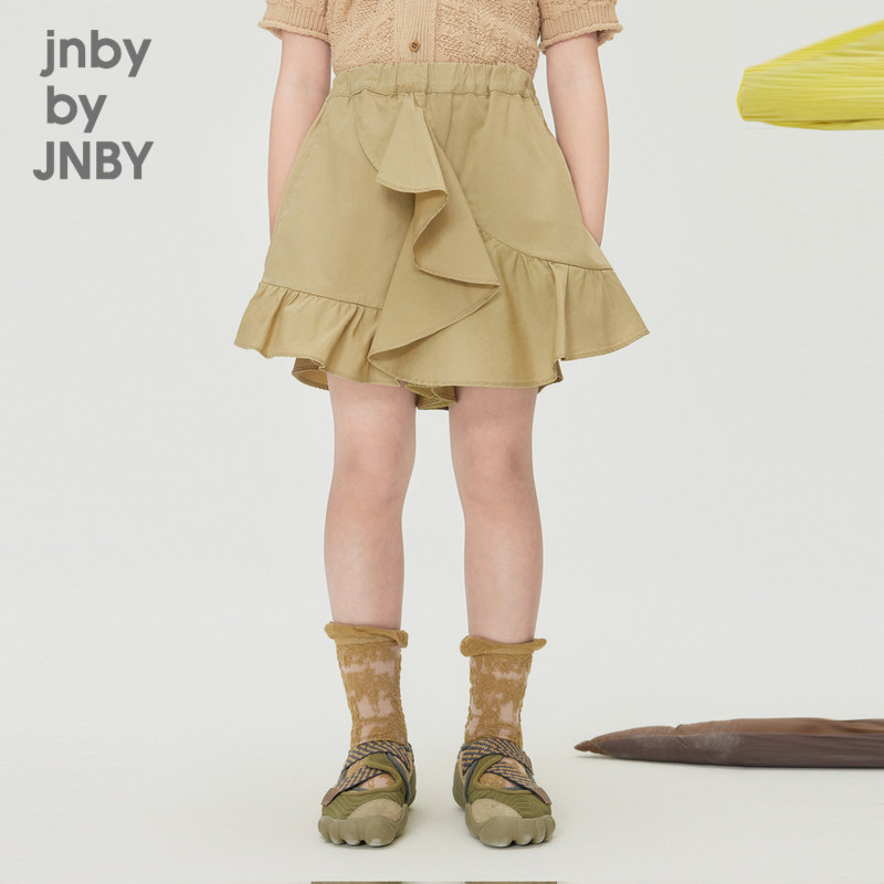 江南布衣童装春夏荷叶边裙裤短裤可爱薄款女童儿童裤子jnbybyjnby,童装/婴儿装/亲子装,裤子,淘宝优惠券,粉丝福利购,淘宝优惠卷
