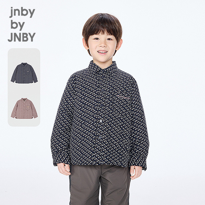 【运动系列】江南布衣童装短款羽绒服H型25冬男女童jnbybyjnby