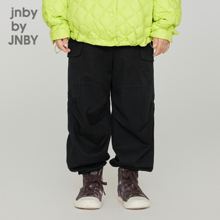 江南布衣童装秋冬长裤宽松休闲工装裤运动男童儿童裤子jnbybyjnby