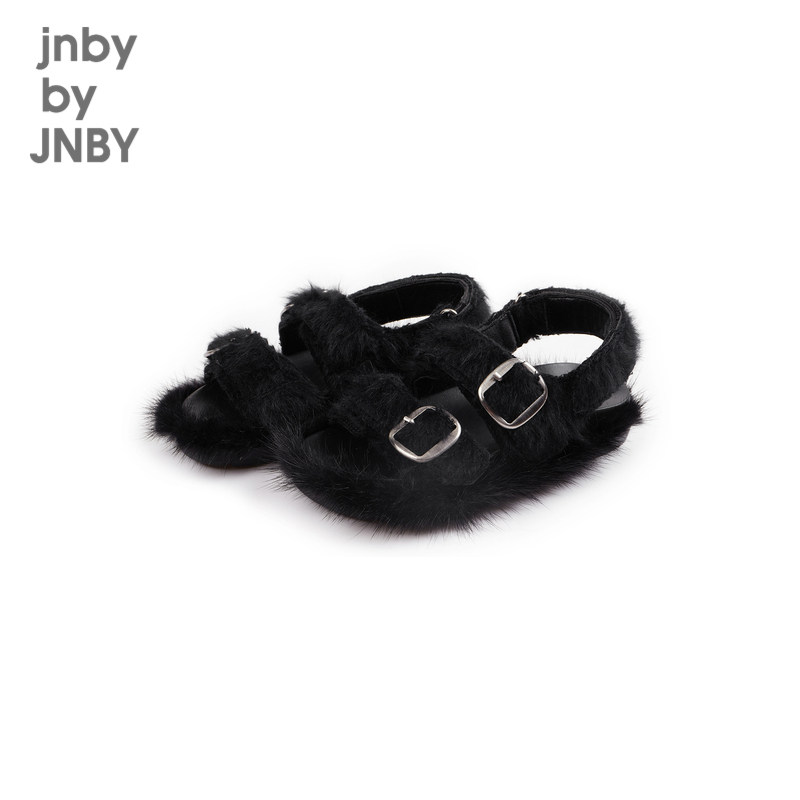 江南布衣童装春夏凉鞋休闲一字扣女童儿童6N3M12690jnby