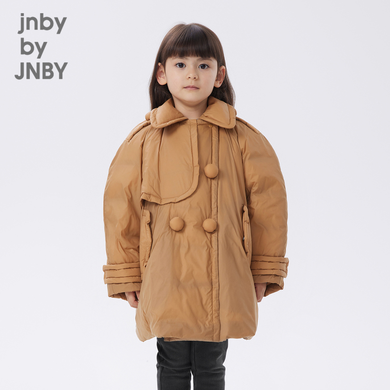 江南布衣童装保暖长款羽绒服