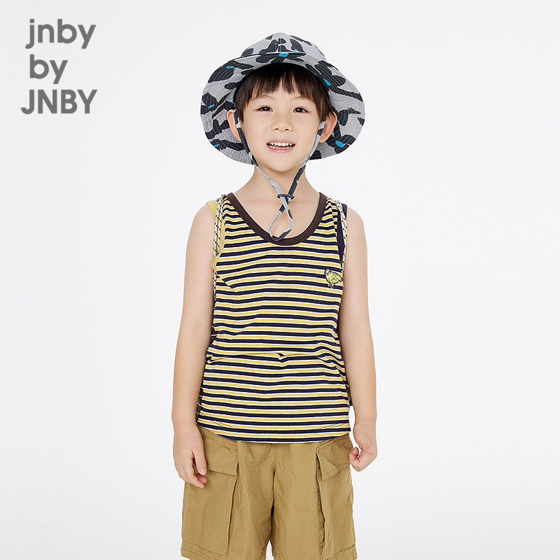 新款江南布衣童装背心H型无袖圆领25夏男童jnbybyjnby1P5010780