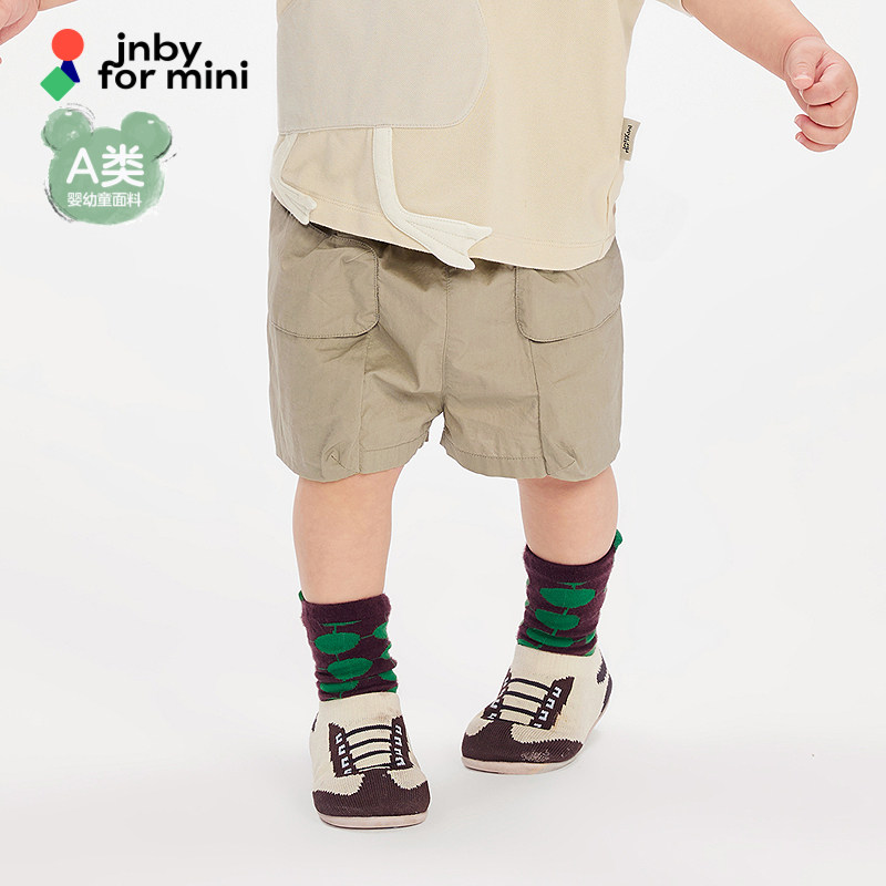 新款江南布衣婴童工装裤短裤25夏男童婴儿jnbybyjnbyYP