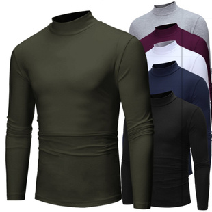 Men s long sleeve T shirts fashion shirt tops for man男士T恤