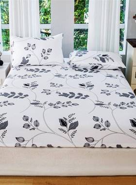 Printed bed sheet bed bag bed cover pillow 床笠 枕套印花床品