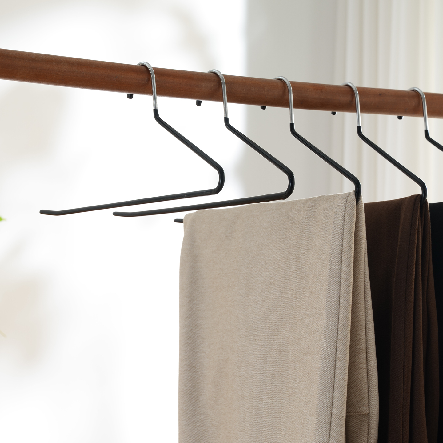 家用衣柜收纳神器鹅型裤架Z形裤挂防滑无痕衣架晾晒裤子专用z裤夹