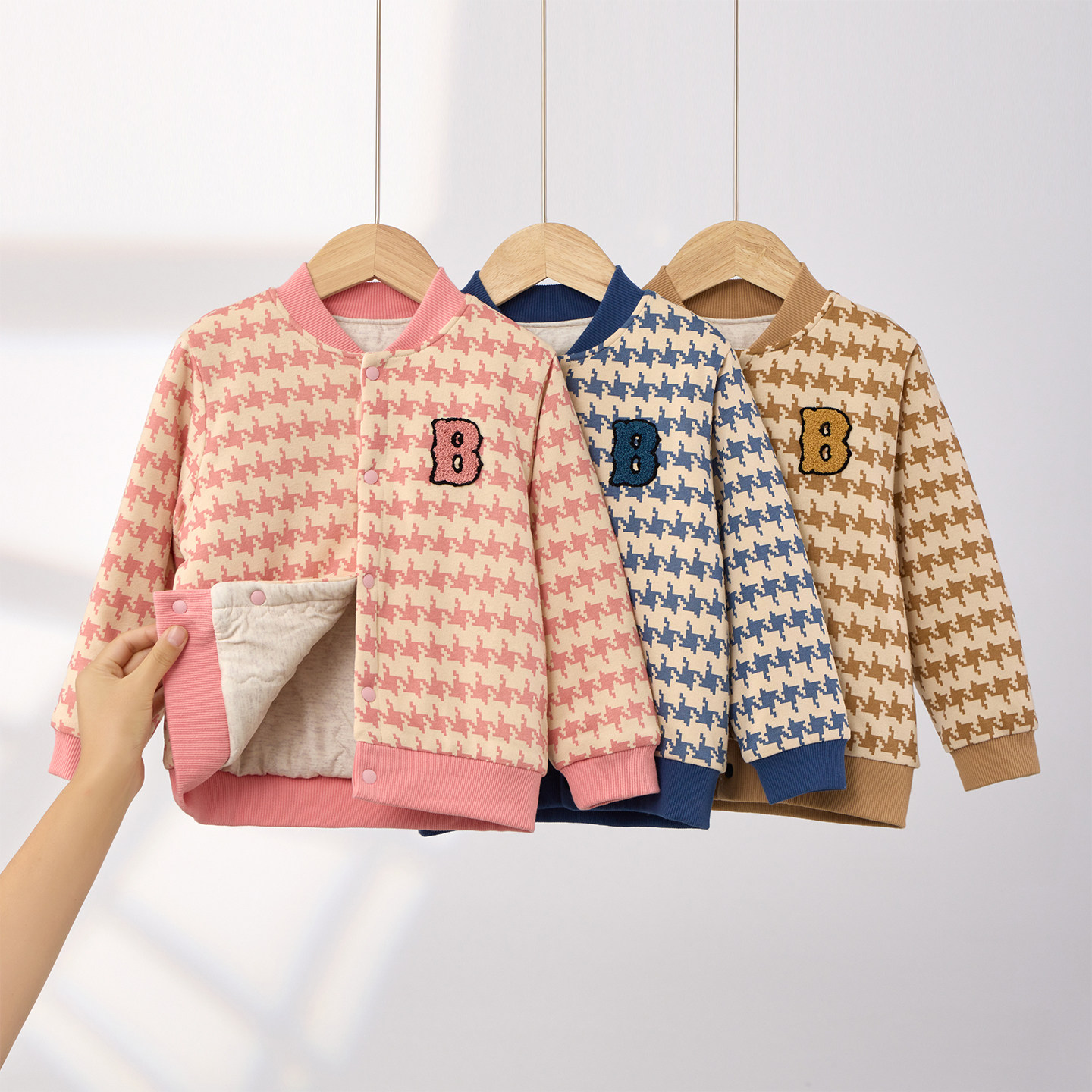 儿童棉服校服神器加厚内穿男童秋冬季外套宝宝女童小棉袄内胆棉衣