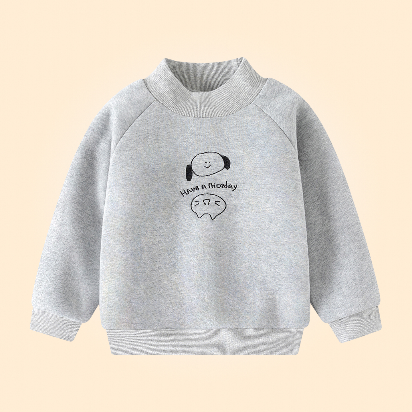 秋冬男宝加绒新款加厚卫衣