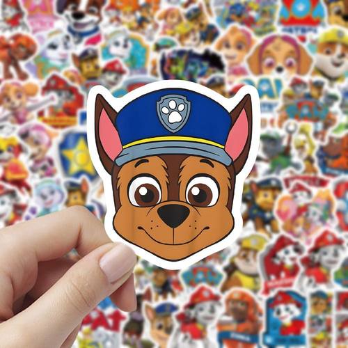 汪汪贴纸立大功可爱卡通趣味