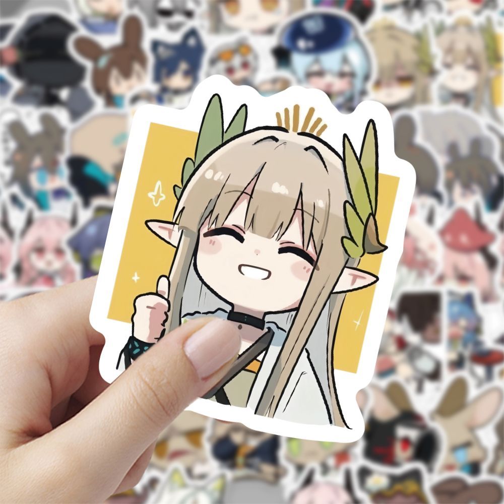 120张明日方舟特蕾西亚卡通贴纸