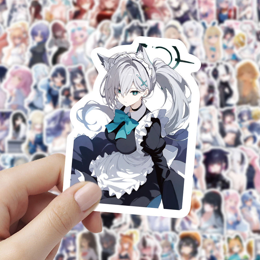 200张蔚蓝档案性感女神贴纸