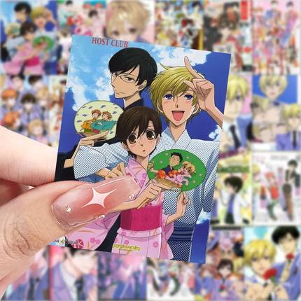 63张樱兰高校贴纸可爱卡通人物装饰手机壳笔记本电脑桌面防水贴画