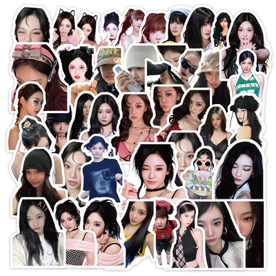 宁艺卓贴纸高颜值明星周边装饰