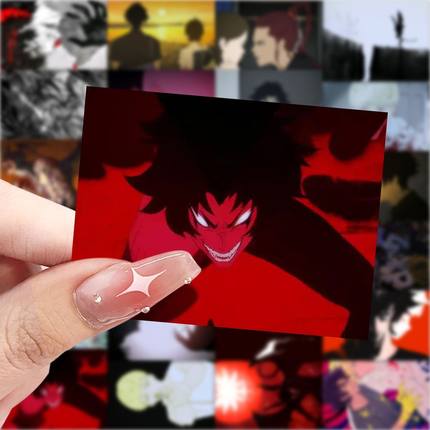 63张恶魔人哭泣之子贴纸动漫周边装饰手机壳笔记本电脑防水贴画