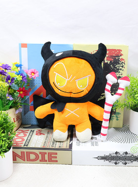 新品蛋仔派对游戏12英寸Cookie Run王国恶魔毛绒公仔全新道具
