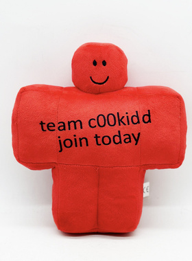 新品 roblox Forsaken c00kidd被遗忘的红色巨人毛绒公仔玩偶