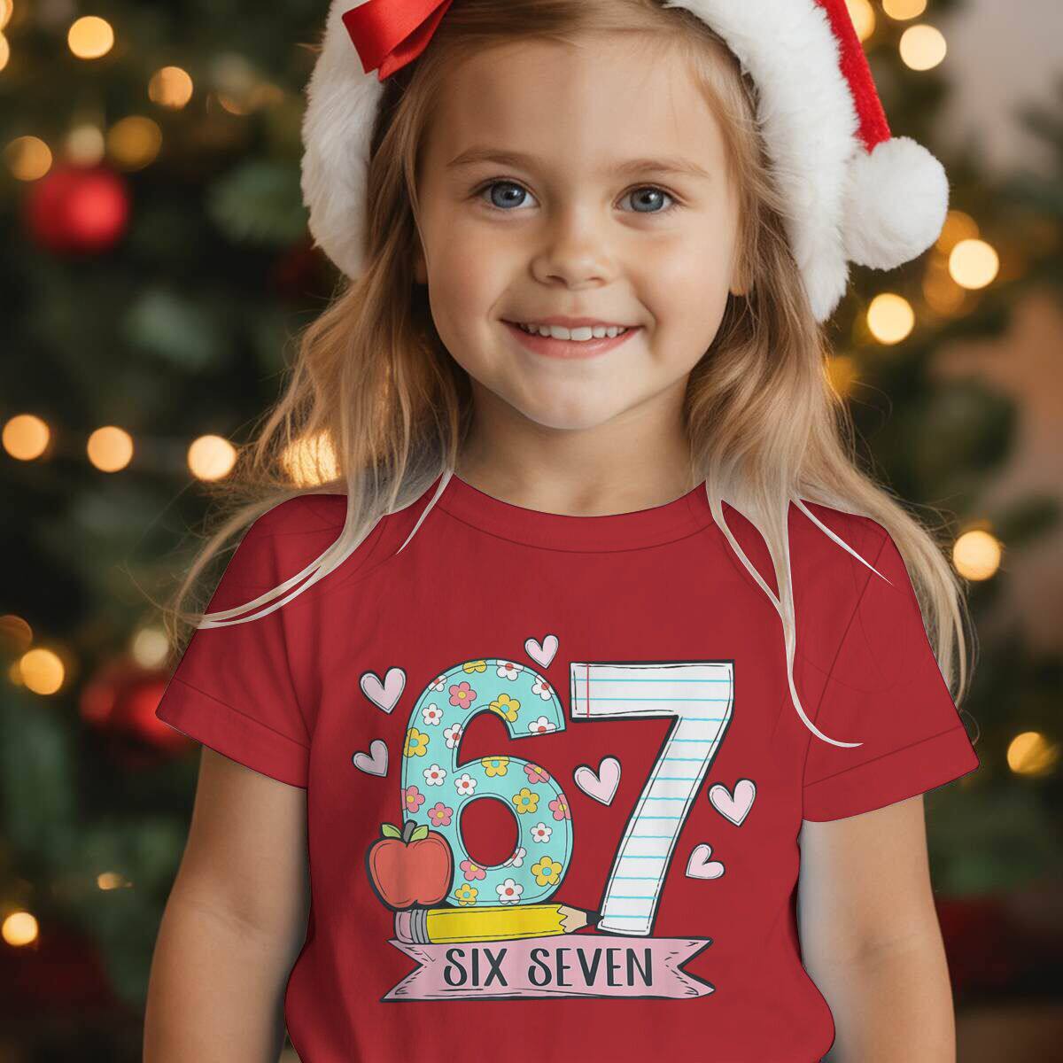 SixSeven67印花儿童T4