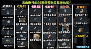 三角洲行动代部门任务s4赛季3x3任务道具和任务主播秋水冠名代言