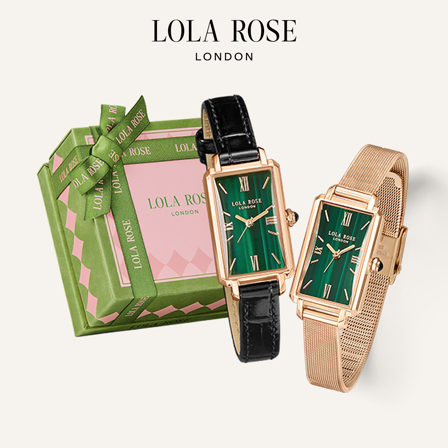 【专供款】Lola Rose罗拉玫瑰 Ms. Lola蛮腰小绿表进口手表女礼物 - Lola Rose罗拉玫瑰海外旗舰店出品