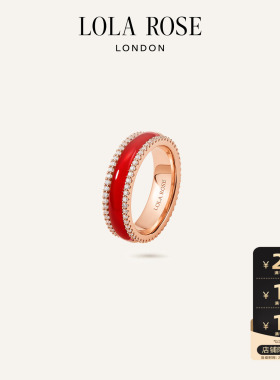 Lola Rose罗拉玫瑰 日心说进口戒指女情侣对戒生日礼物