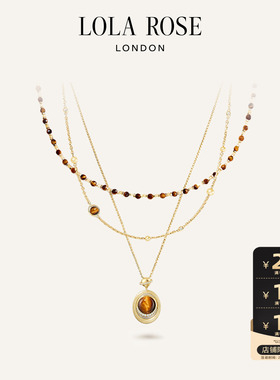 Lola Rose罗拉玫瑰   英国 Heliocentric日心说进口叠戴项链女