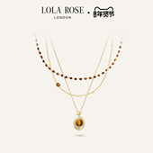 英国 Lola Rose罗拉玫瑰 Heliocentric日心说进口叠戴项链女