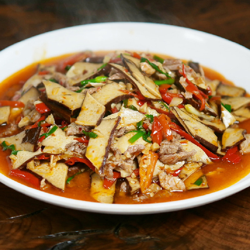 武冈卤豆腐 湖南邵阳特产卤菜传统石磨香干卤菜怀旧零食