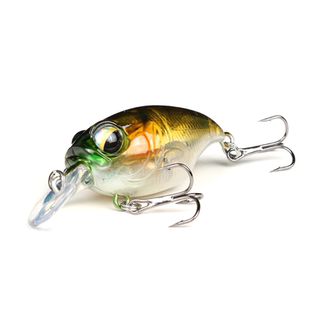 呦呦小胖路亚假饵摇滚小胖子淡水鲈鱼翘嘴鱤鱼鳜鱼海钓岸抛海鲈鱼