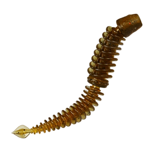 酱香酒味诱鱼路亚假饵软饵软虫蠕虫反螺纹针尾轻舞虫淡水黑坑水库