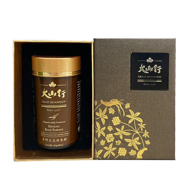 加拿大大山行西洋参泡参粉114克-礼盒装