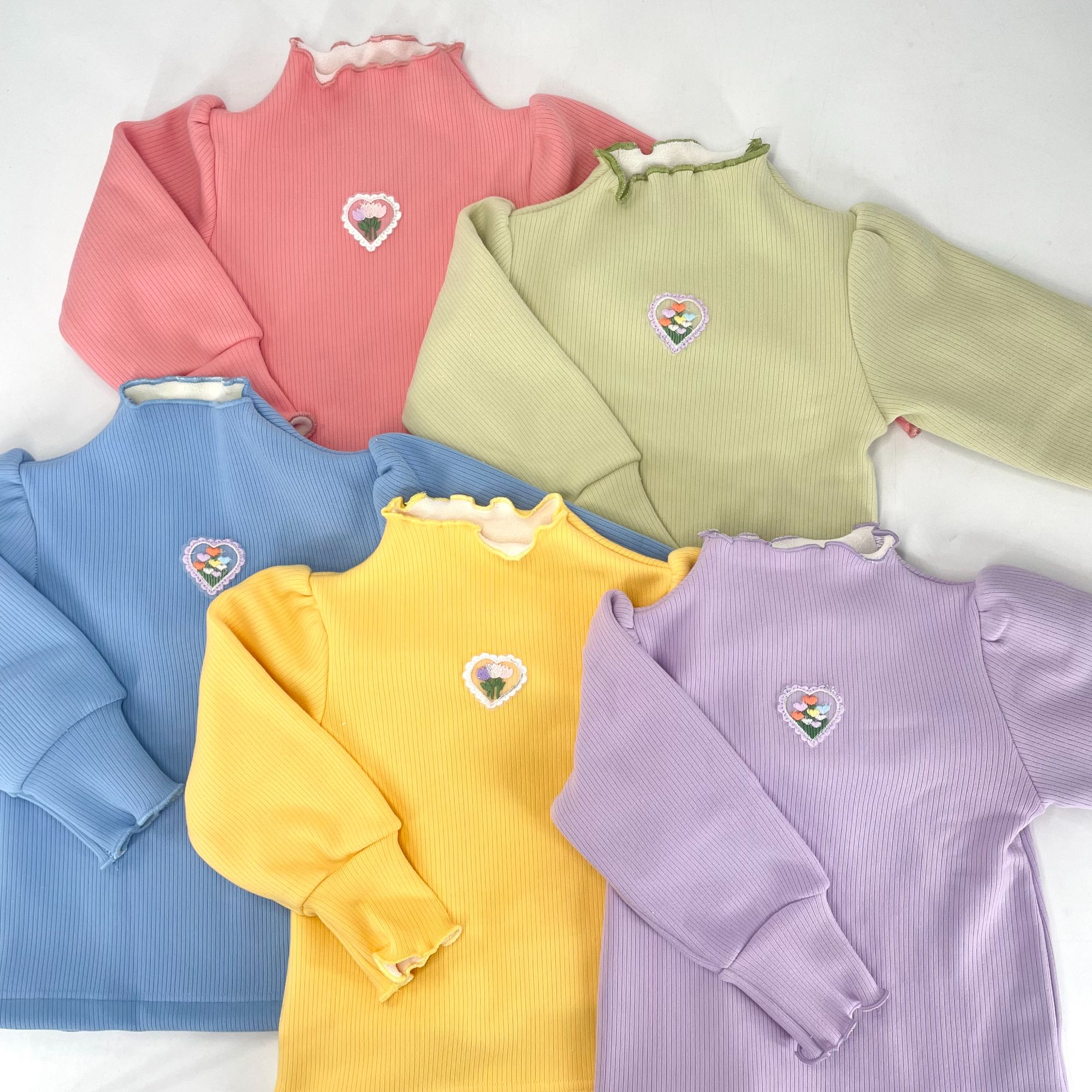 婴格朗迪女童加绒保暖打底衣(T16