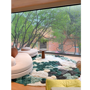 方寸美居法式地毯客厅大别墅羊毛