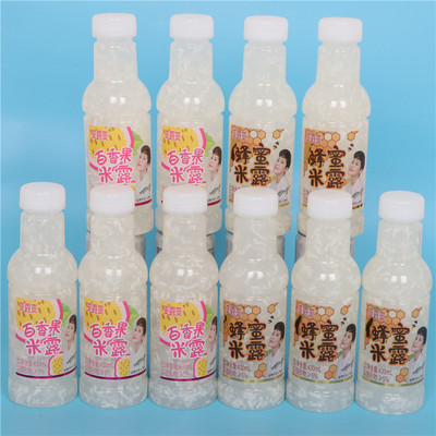 爽露爽蜂蜜米露百香果米露430ml/瓶装湖北特色米酿夏季风味饮料