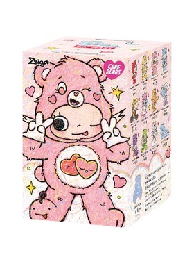 【百亿】POPMART泡泡玛特Zsiga爱心小熊系列手办盲盒玩具摆件礼物