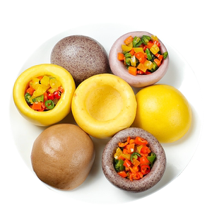 窝窝头杂粮包手工五谷馒头玉米荞麦速冻早餐包子粗粮主食代餐商用