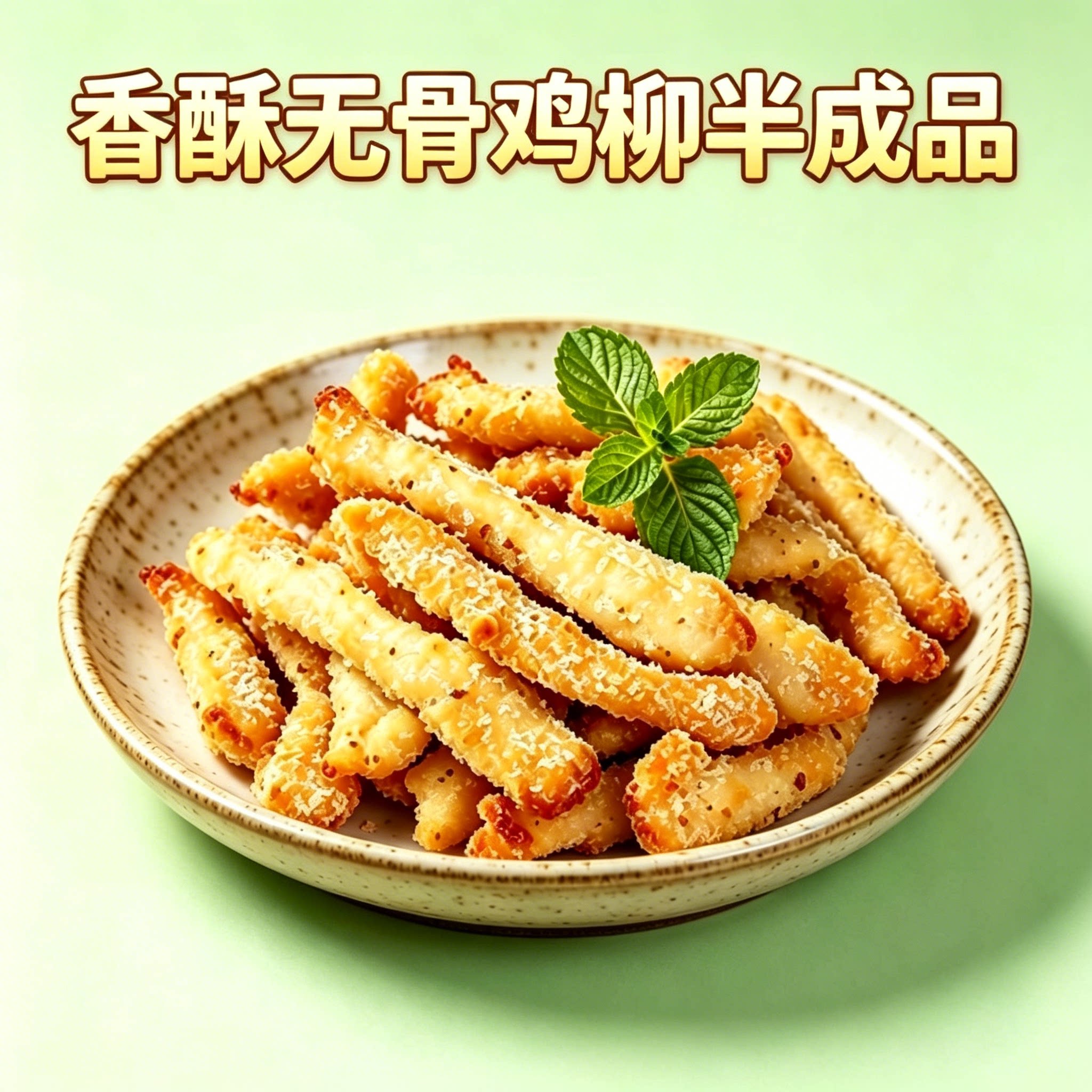 无骨鸡柳鸡米花黑椒鸡块香煎鸡排爆汁空气炸锅零食半成品家庭装