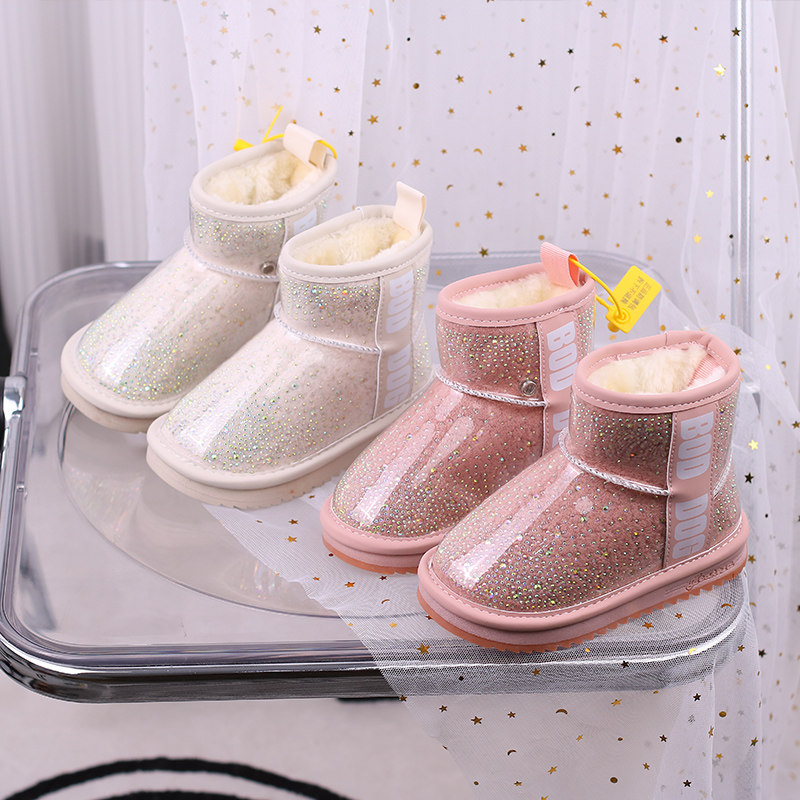 女童雪地靴儿童棉靴2025冬季新款厚大棉短靴中大童防水保暖雪地棉,童鞋/婴儿鞋/亲子鞋,雪地靴,淘宝优惠券,粉丝福利购,淘宝优惠卷