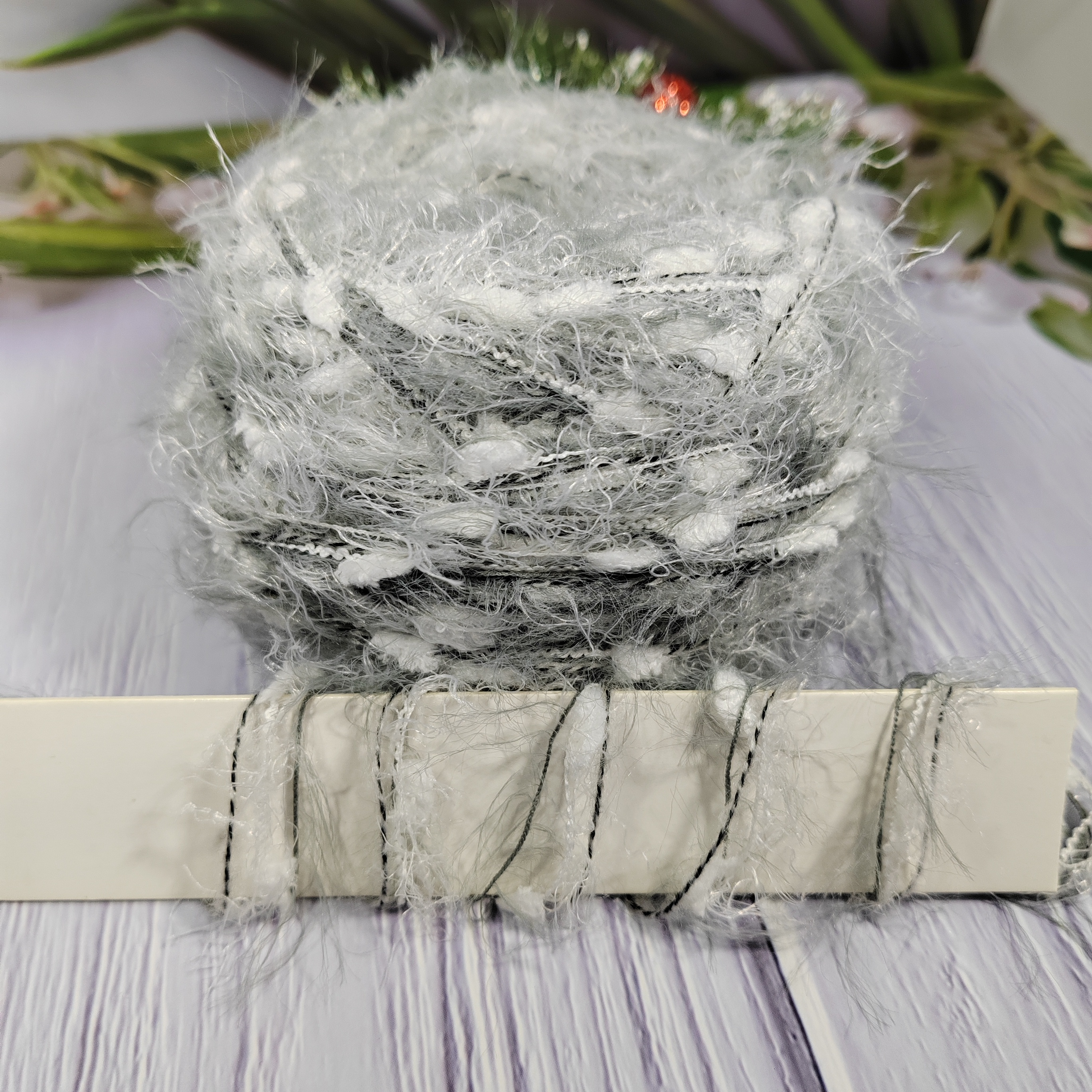 毛线手混线100g【高级灰】同价位买5团送1团,找客服备注款式