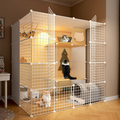 特大号猫笼子超大自由空间家用室内大平台猫咪别墅大猫大型猫空笼