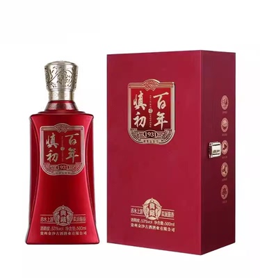 贵州金沙古酒百年慎初典藏53度