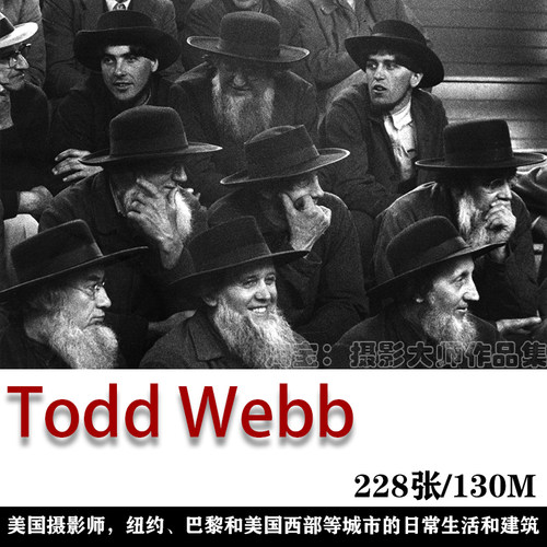 Todd Webb 世界摄影大师 摄影集 后期构图 审美艺术参考素材