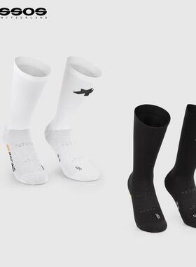Assos 阿索斯RS夏季训练竞赛高透气快干男女通用运动骑行袜长筒袜