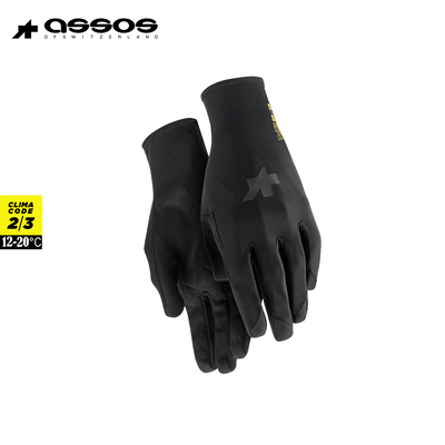 assos阿索斯P1男女春秋保暖骑行全指手套