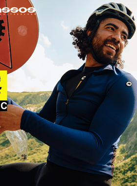 assos阿索斯MILLE GT男春秋抓绒保暖弹性透气骑行服长袖C2