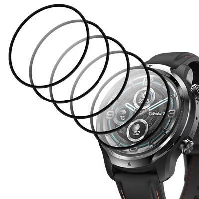 刮花TicWatchpro手表保护贴膜