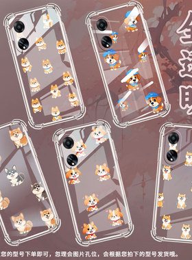 适用OPPOF9Pro手机壳OPPOF19Pro+防摔OPPOFindX8Q版小狗OPPOF19S气囊壳0pp0FindX3Lite高级感商务保护套