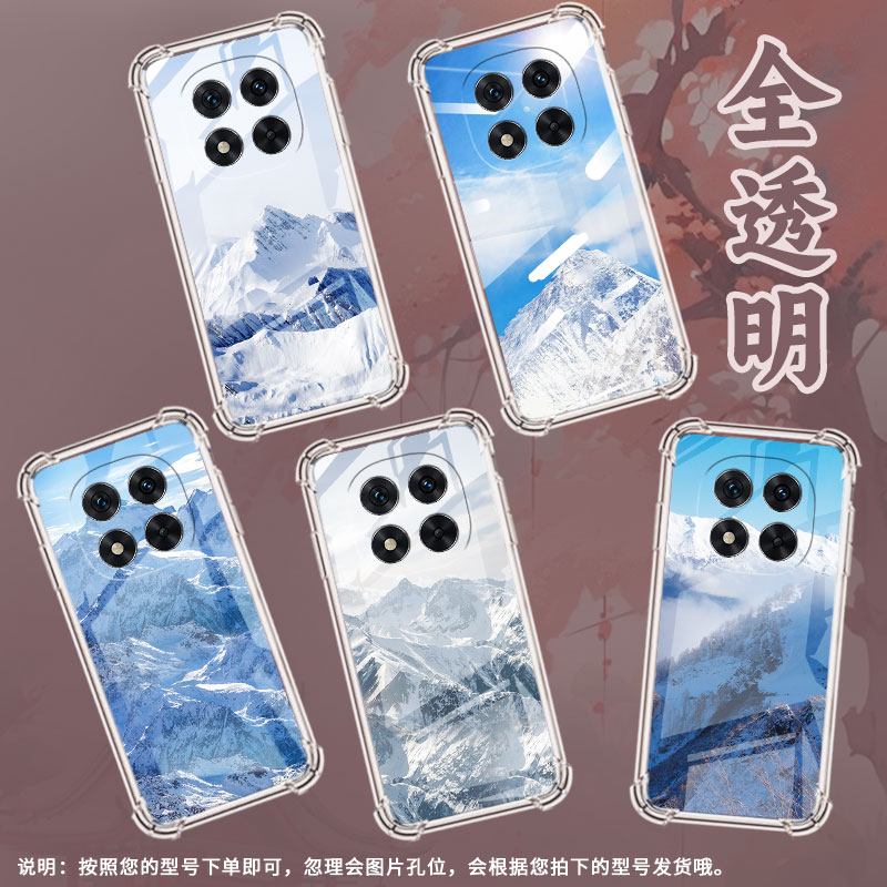 适用红米Note13Pro+手机壳Note14Pro雪山风景防摔Note14Pro+气囊壳红米Note14Pro4G高级感5G国际版保护套