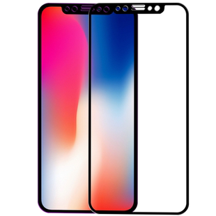 适用于苹果x钢化膜全覆盖抗蓝光高清玻璃iphone7软边膜x无黑边iphone7plus手机x壳iphinex防摔爆白边保护贴膜