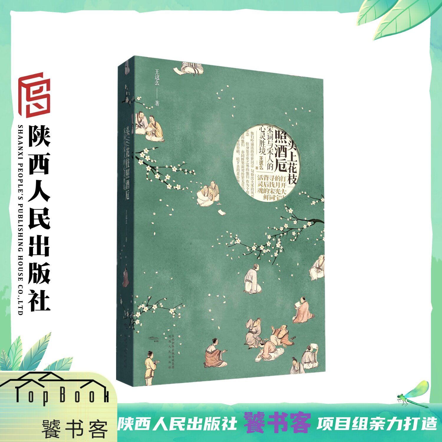 《头上花枝照酒卮:宋词与宋人的心灵胜境》 王这么（著）打开大宋的月光宝盒 寻找宋词背后的鲜活灵魂 陕西人民出版社