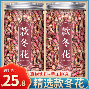款冬花中药材500g款冬花粉泡茶泡水野生新花九九花蜜款冬花